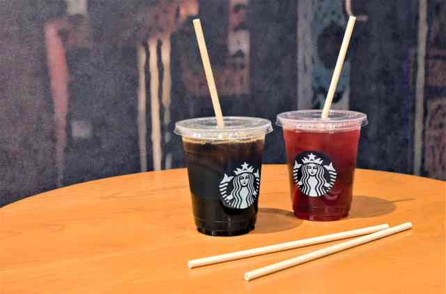 スタバが全店で紙ストローに　来年1月から順次切り替え