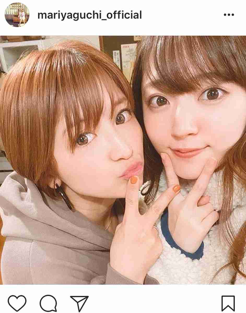 矢口真里、代役務めた後輩・鈴木愛理と感謝の２ショット「可愛すぎる」「姉妹みたい」 : スポーツ報知