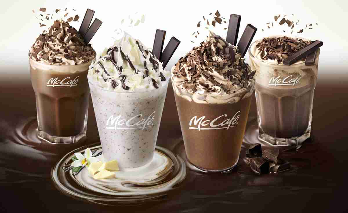 マックがチョコ尽くしの