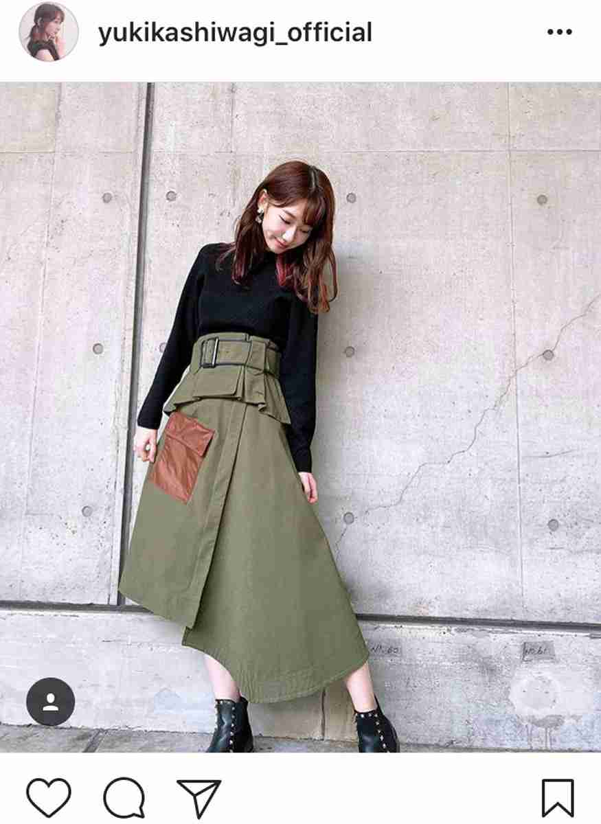 柏木由紀、お気に入り私服コーデ公開「スタイル良すぎ」「私服ダサい説はいったい」など反響 : スポーツ報知