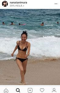 谷村奈南、美ボディーに絶賛の嵐　LAビキニ姿公開