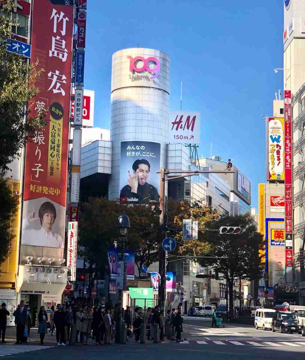 kemio、長年の夢叶う「ウチの顔面が渋谷109に」