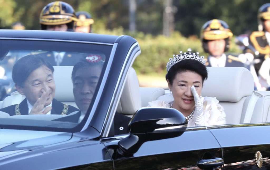 NHK特番「祝賀御列の儀」生中継27・4%、皇后さま涙に国民も涙　嵐熱唱「国民祭典」は17・0%