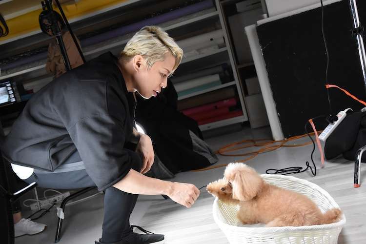 西川貴教の愛犬うぃ「消臭力」ペット用パッケージに登場「一生の記念になります」（コメントあり） - 音楽ナタリー