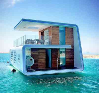 海に浮かぶだけでなく航行も可能な海上住宅「Arkup」が登場