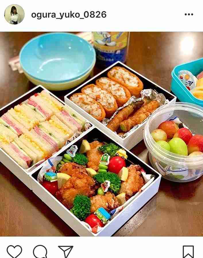 小倉優子、彩り豊かな“お家ご飯”公開に「料理上手でいいなぁ」「旦那様は幸せ者」の声