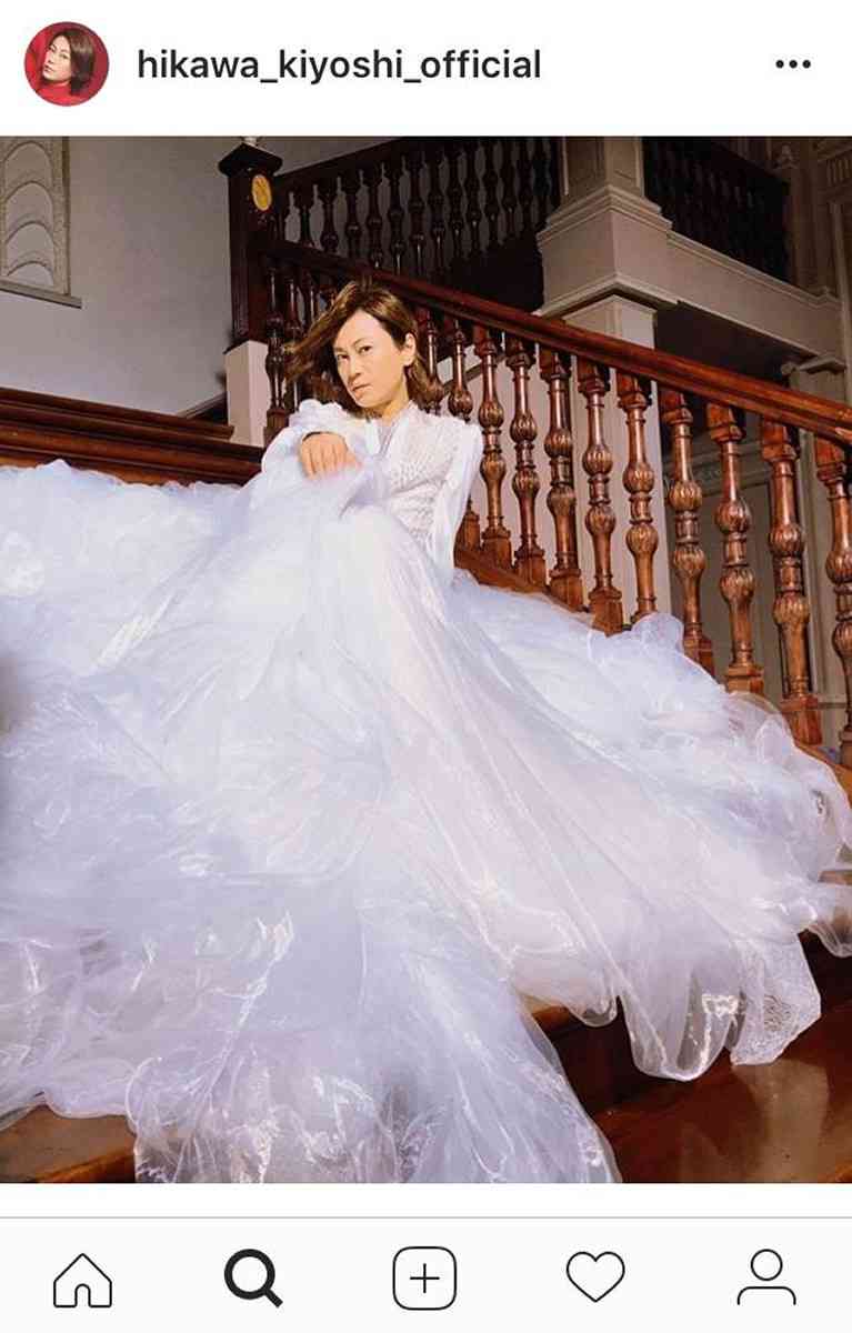 氷川きよし、純白の衣装が「ウエディングドレスみたい」と反響 フォロワーは5万5000人に ガールズちゃんねる