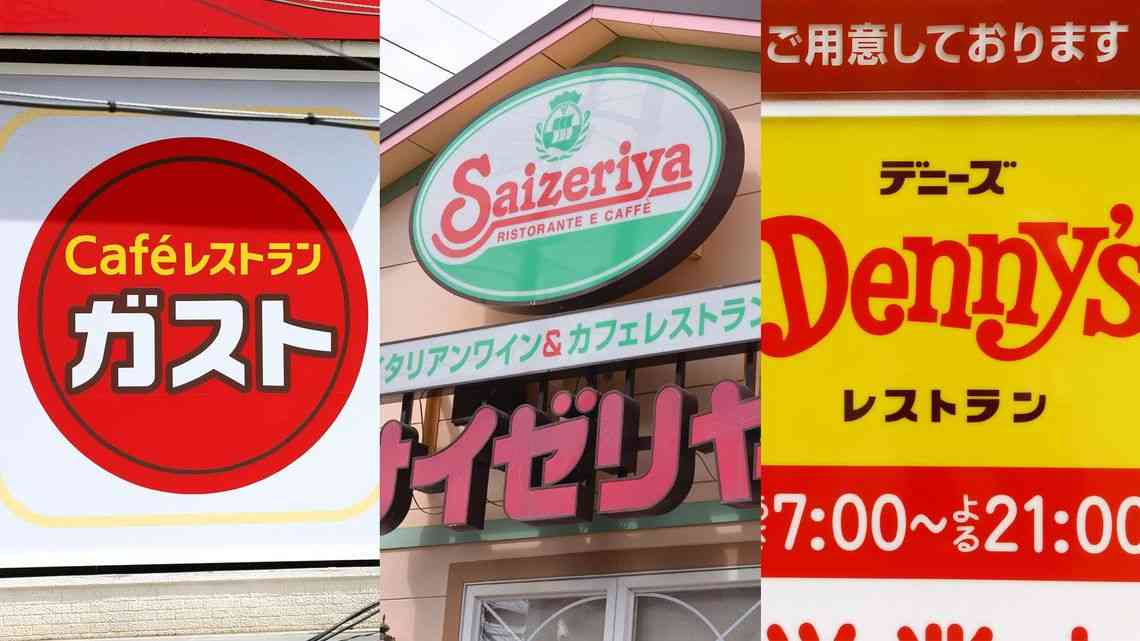 母ひとり子ひとりの外食