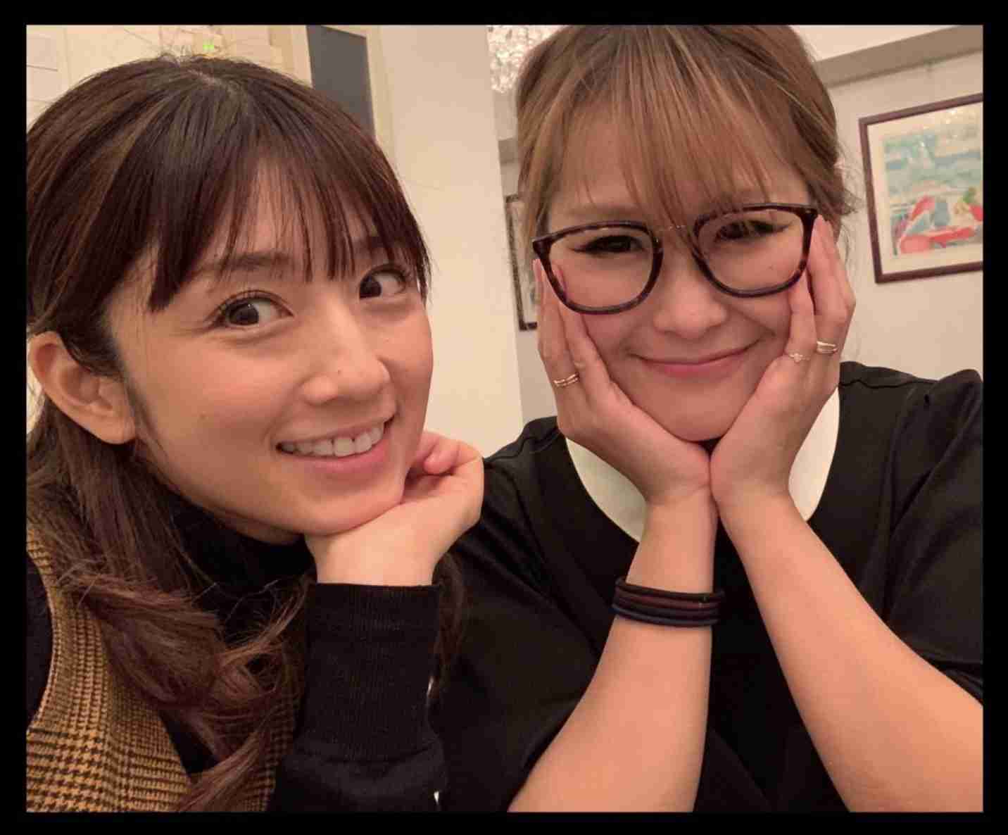 ギャル曽根、大好きな小倉優子との2ショット披露「顔を小さく見せようと」