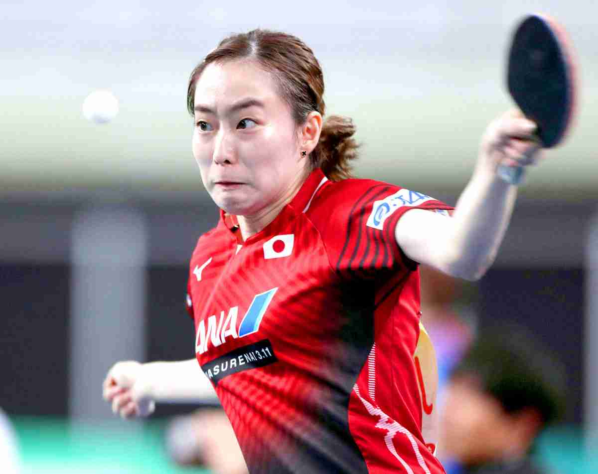石川佳純、東京五輪出場が確実に　平野美宇との激しい代表争いを制す