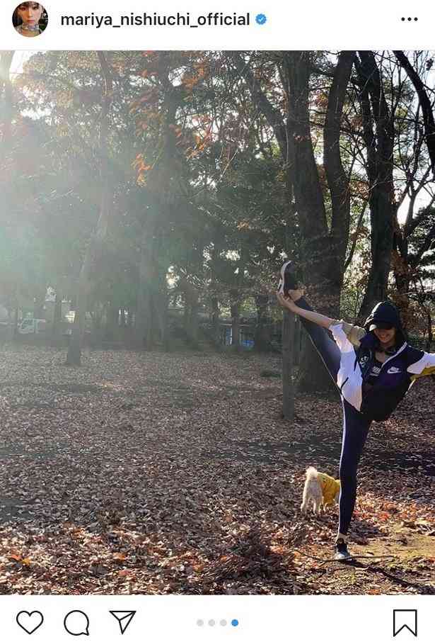 西内まりや、Y字バランスで“超絶美脚”アピール！に絶賛の声「足ながっ」「スタイル良すぎ…」
