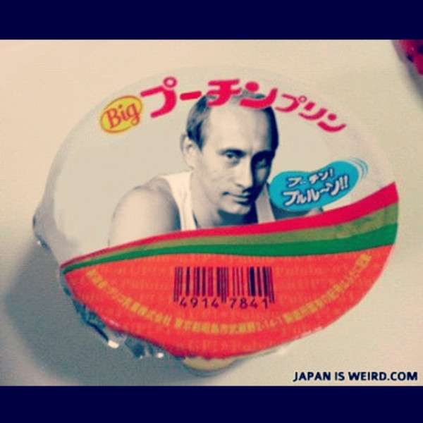 プーチンプリン(╭☞•́⍛•̀)╭☞