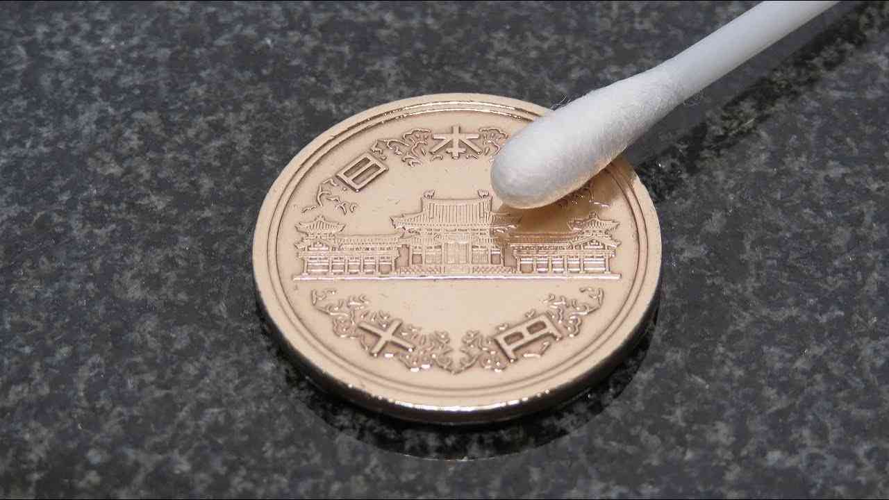 メンボー怒りの10円磨き Coin polish - YouTube