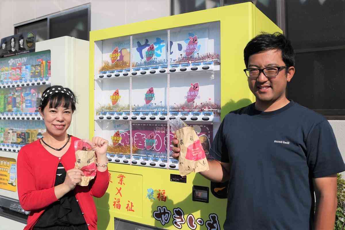 宮崎・日向で「焼き芋自販機」設置へ　「冷やし芋を楽しんで」 - 日向経済新聞