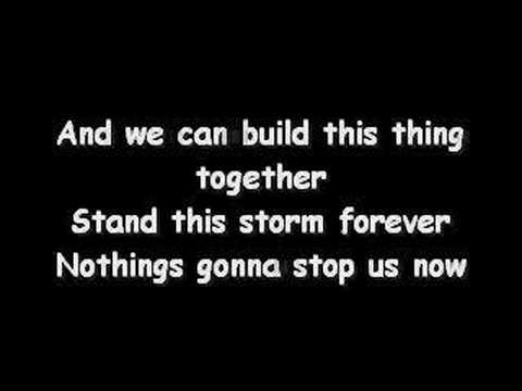 Jefferson Starship - Nothing's gonna stop us now (Lyrics) - YouTube