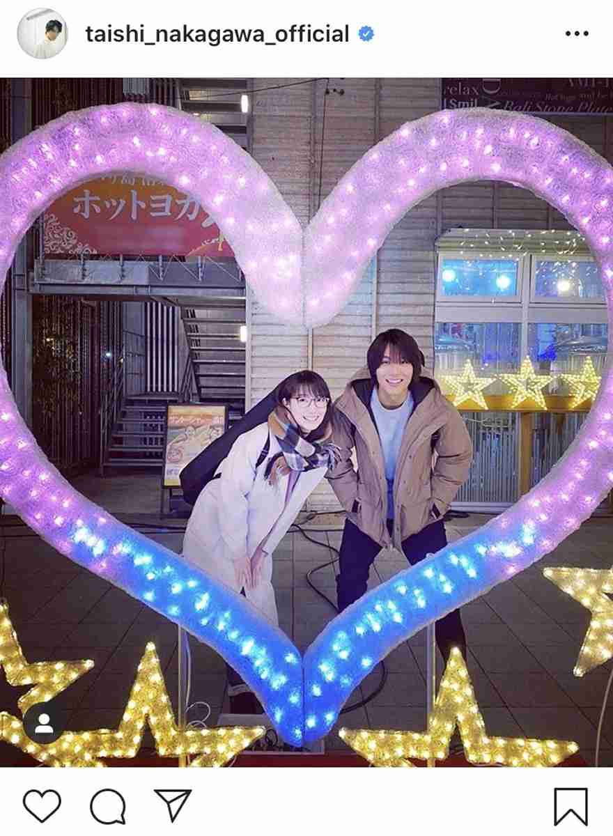中川大志＆波留、２ショット公開「もうこれ以上ドキドキさせないで」 : スポーツ報知