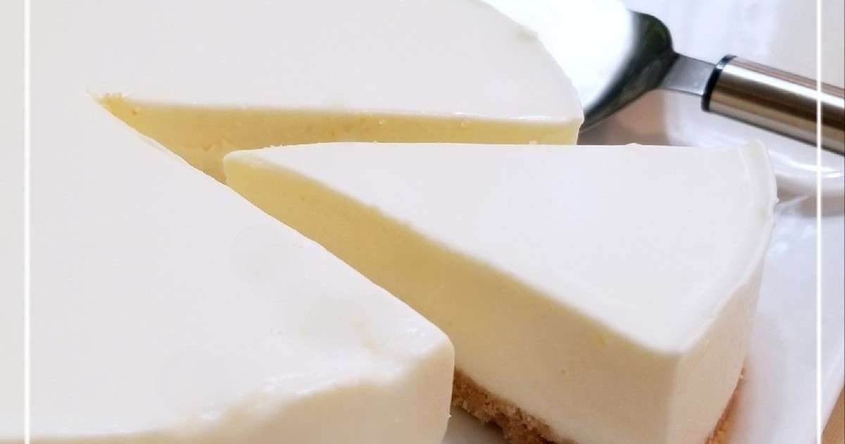 濃厚レアチーズケーキ♡黄金比 by ∮k♡co∮ 【クックパッド】 簡単おいしいみんなのレシピが320万品