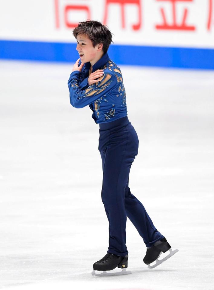 宇野昌磨が逆転で4連覇、羽生結弦ジャンプでミス続発まさか2位