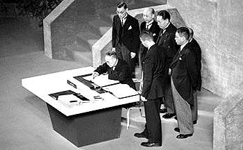 日米安保60年を前に共同発表　「今後も同盟を強化」