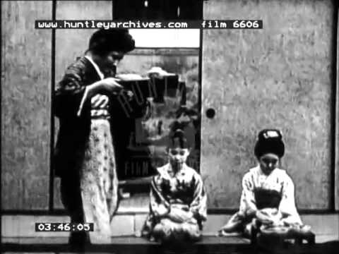 Japanese Life, 1920's - Film 6606 - YouTube