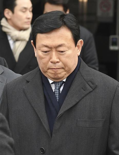 韓国ロッテ会長に猶予判決　９５歳の創業者は懲役４年の実刑、長男は無罪（1/2ページ） - 産経ニュース