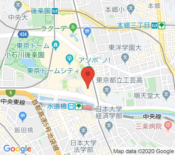 東京ドームシティホール (東京都 文京区) - LiveWalker.com