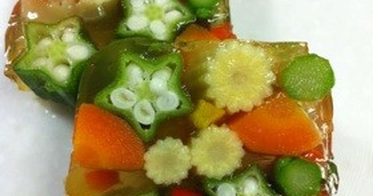 野菜のテリーヌ夏野菜のオクラが♡ by vdss 【クックパッド】 簡単おいしいみんなのレシピが322万品