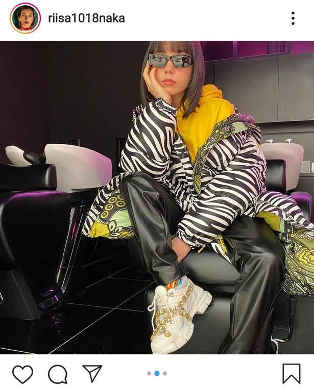 仲里依紗 年も ド派手おんな 宣言 なかなか着こなせない 憧れます とファン絶賛 ガールズちゃんねる Girls Channel