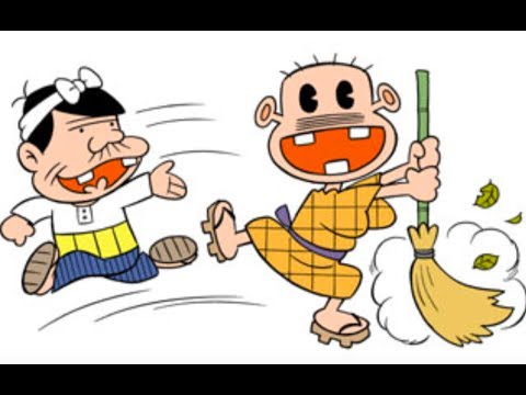 【トリビアの泉】レレレのおじさんがほうきを穿いているのは 悲しい理由がある - YouTube