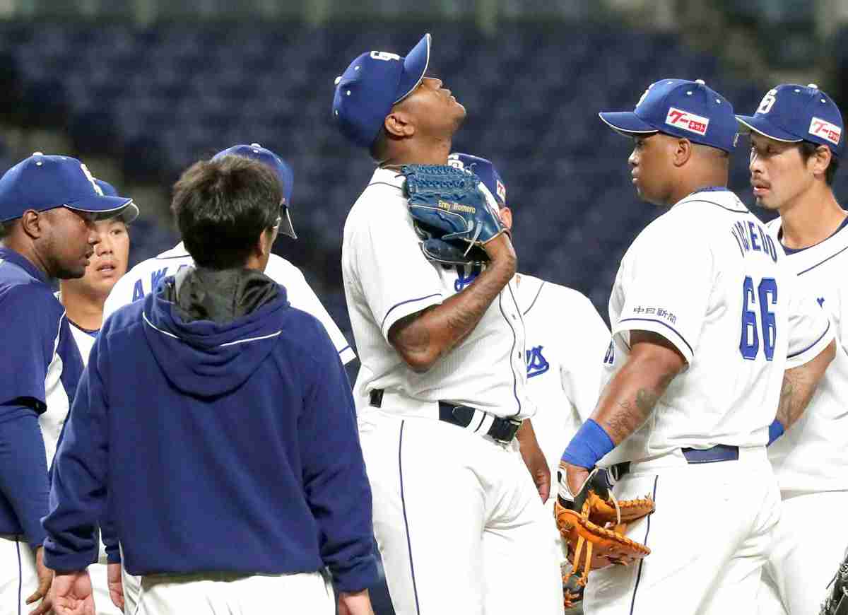 【中日】痛すぎるアクシデント…ローテ候補のロメロが左肩炎症と診断　阿波野投手コーチ「時間を要するということ」（スポーツ報知） - Yahoo!ニュース