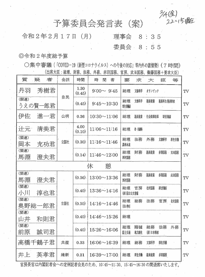 政府「不要不急の外出、集まり控えて」に動揺広がる 「人混み避けて通勤とか不可能」「製造業やサービス業は？」と心配の声も