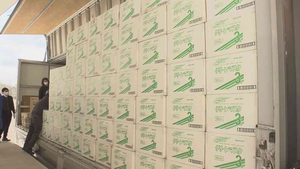 兵庫県が中国にマスク100万枚発送 新型コロナウイルスの感染拡大受け | サンテレビニュース