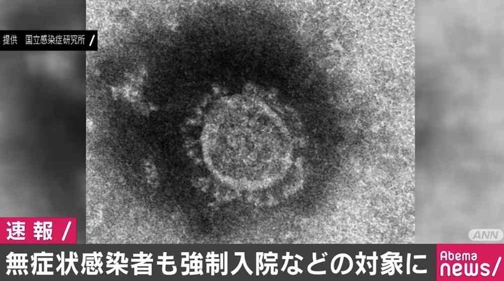 無症状感染者も強制入院などの対象に 厚生労働省（AbemaTIMES） - Yahoo!ニュース