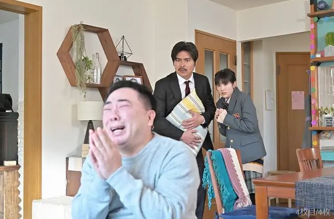 パパがも一度恋をした：“ヒロイン”塚地武雅に「可愛く見えてくる」と話題　「しぐさの演技がすごい」の声も