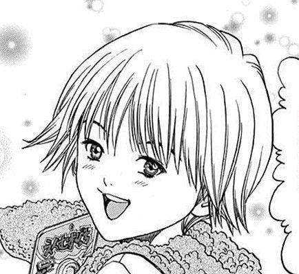 ショートカットの漫画キャラ