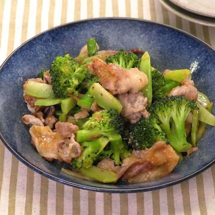 ご飯によく合う！ ブロッコリーと豚肉のみそ炒めのレシピ動画・作り方 | DELISH KITCHEN