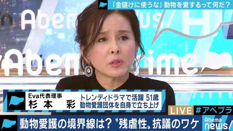 「人間だけが楽しむのはエゴ。命を頂く場合も、より良く生きられるよう配慮を」女優・杉本彩が訴える”動物愛護・動物福祉” | AbemaTIMES