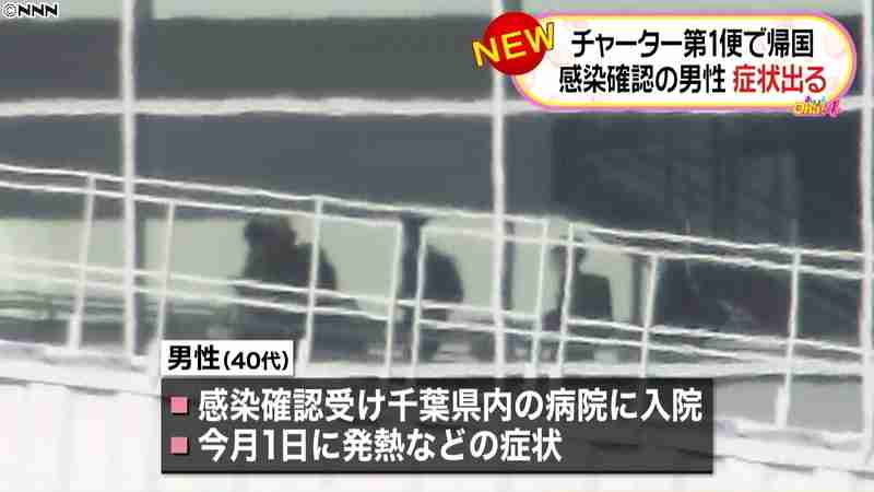 新型コロナ“無症状”感染の帰国男性、発熱（日本テレビ系（NNN）） - Yahoo!ニュース