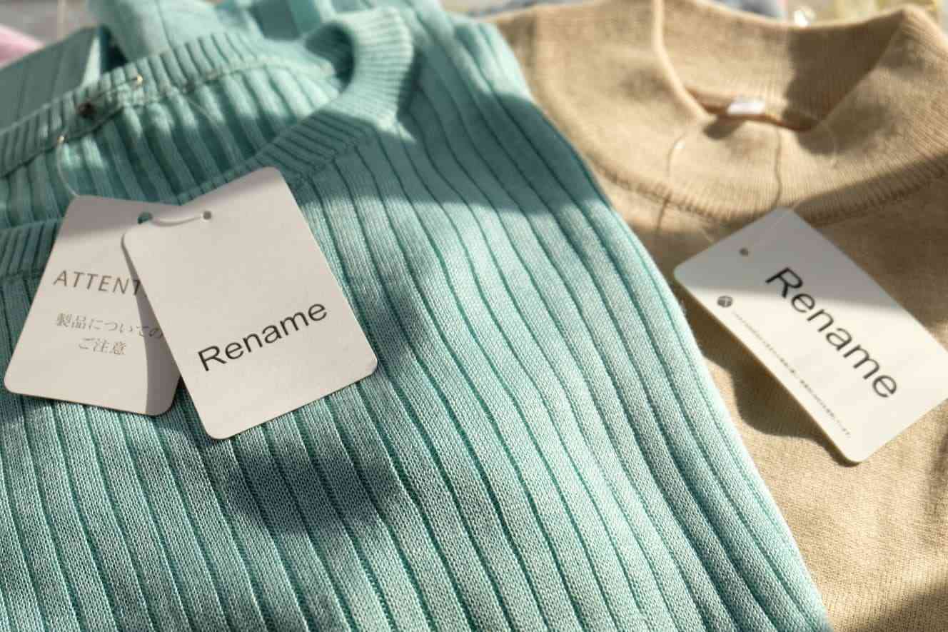 売れ残り服のタグを付け替え再販 注目の新事業「リネーム」って? | ガールズちゃんねる - Girls Channel