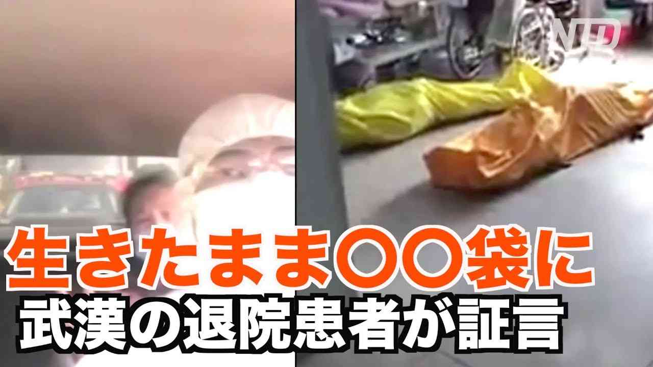 武漢の退院患者が証言「生きたまま〇〇袋に入れられる」【新型コロナウイルス 新型肺炎 武漢肺炎】 - YouTube