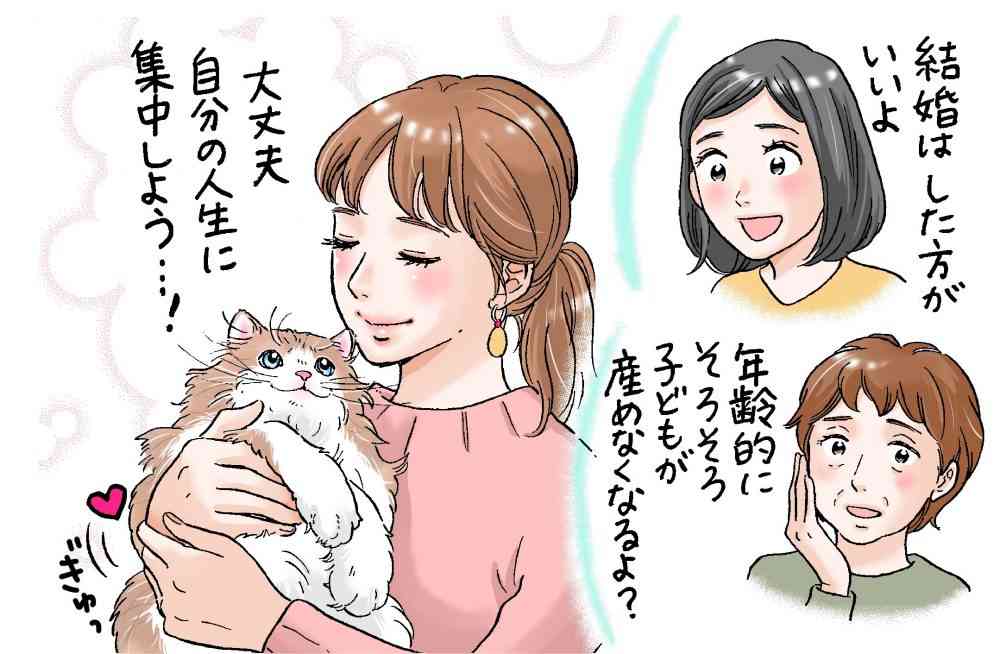 「結婚＝幸せ」じゃないのに周りが放っておいてくれない | 女子SPA！
