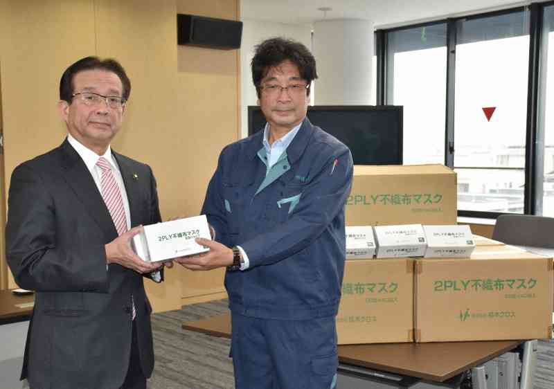滋賀のマスク製造会社、6万枚を地元・長浜市に寄贈　保育所、介護施設で利用へ（毎日新聞） - Yahoo!ニュース
