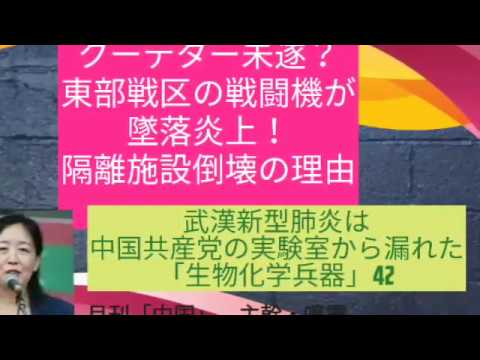 クーデター未遂？ 東部戦区の戦闘機が 墜落炎上！ /隔離施設倒壊の理由 - YouTube