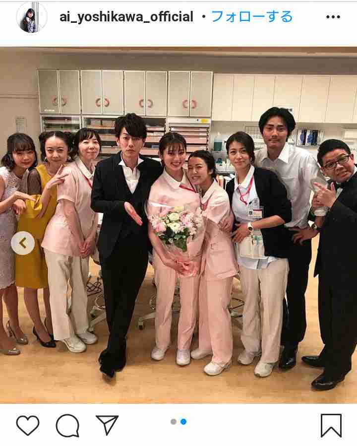吉川愛 上白石萌音&佐藤健ら「恋つづ」メンバー写真公開に「続編やって」「恋つづメンバー最高!!」