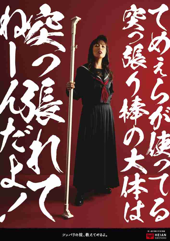 家具に突っ張り棒してますか？