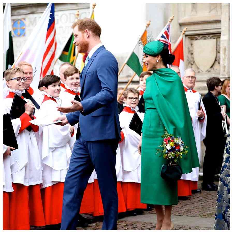 The Duke and Duchess of Sussex on Instagram: “This afternoon, The Duke and Duchess of Sussex attended the annual Commonwealth Service at Westminster Abbey on Commonwealth Day, alongside…”