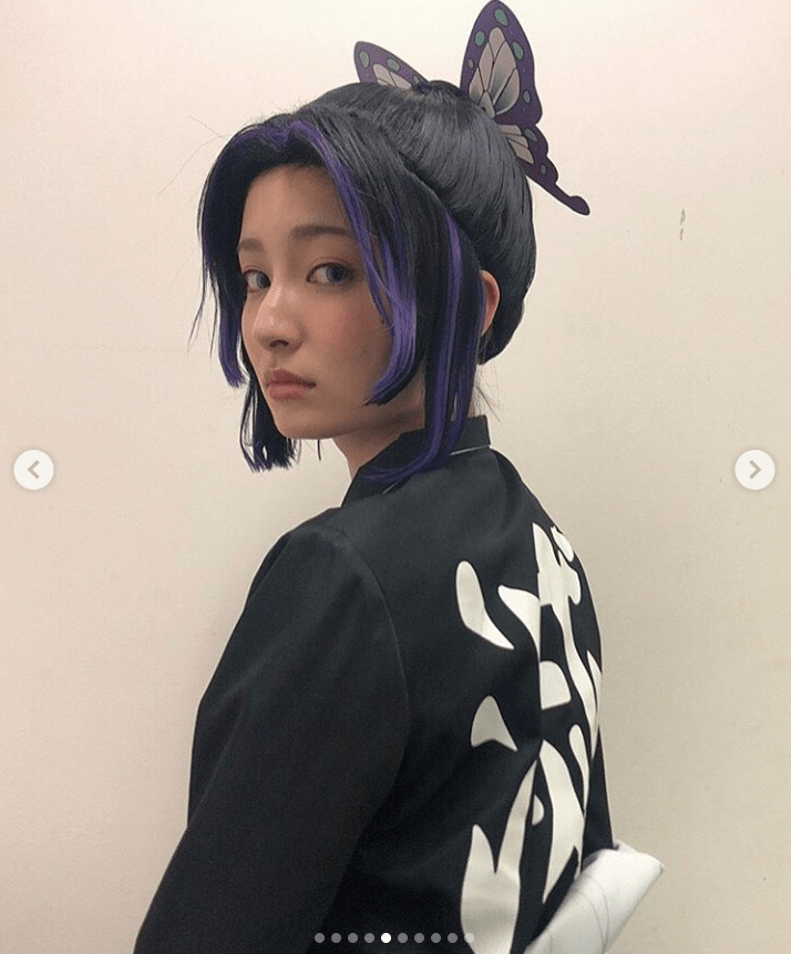 吉川愛、『鬼滅の刃』胡蝶しのぶコスが「えぐい」「クソかわいい」と絶賛の嵐！ | 日刊大衆