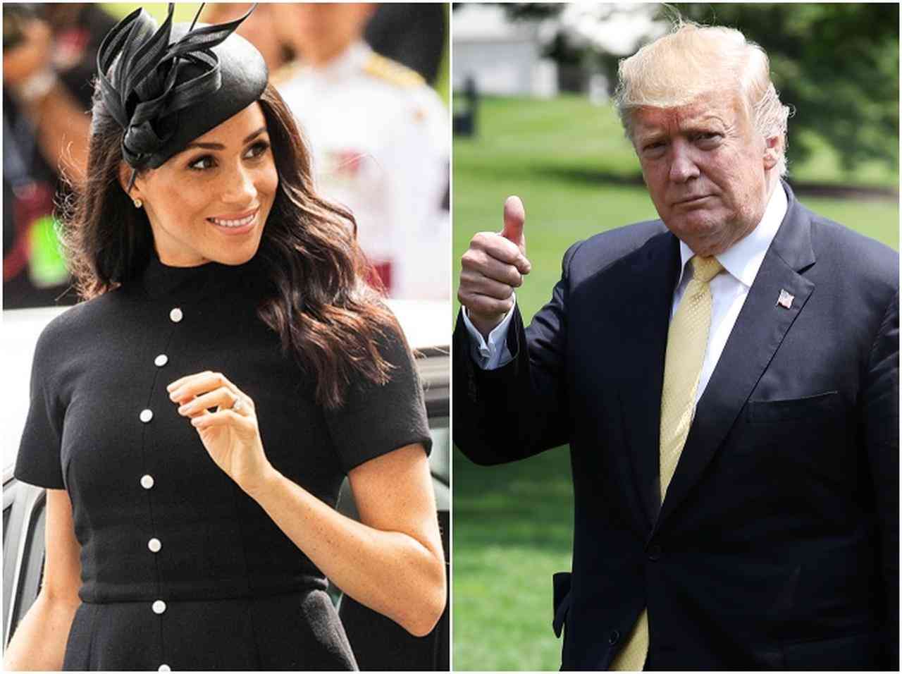 メーガン妃、トランプ大統領との「対面はパス」する見込み - フロントロウ -海外セレブ情報を発信
