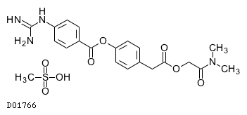医療用医薬品 : カモスタットメシル酸塩