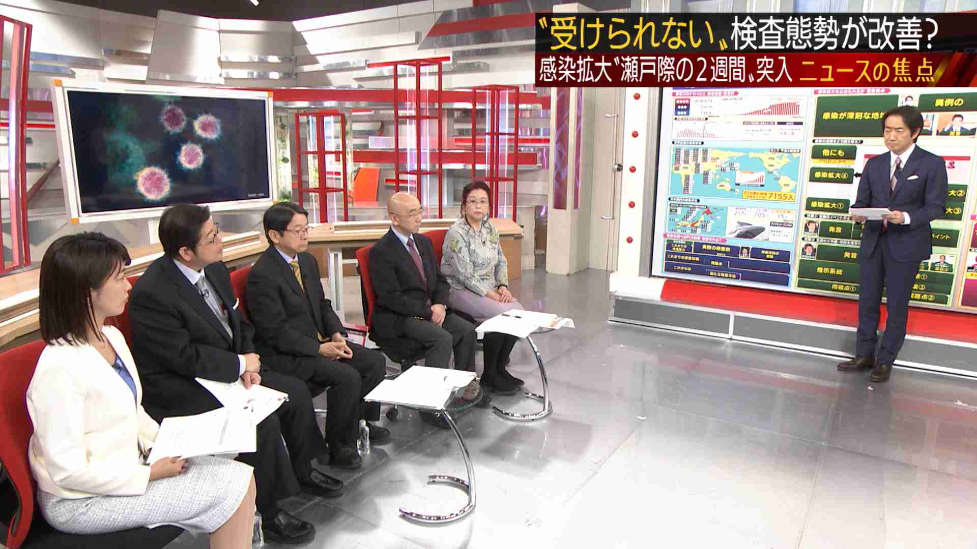 新型コロナと闘う!!ＰＣＲ検査“保険適用”現場発のチャート図 | 日曜スクープ | BS朝日